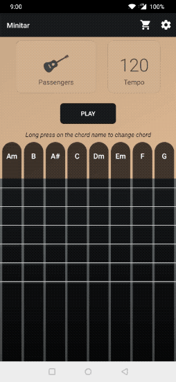 Change tempo - GIF