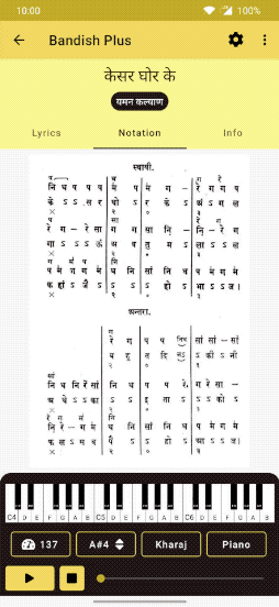 Change Pitch or Transpose - GIF