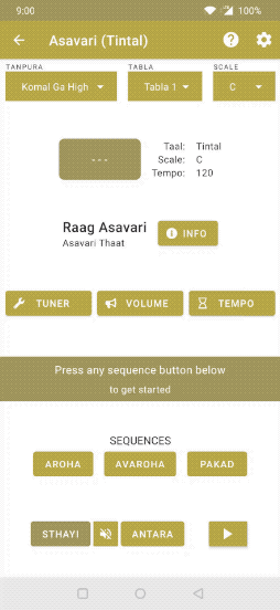 Contact us from the app - GIF